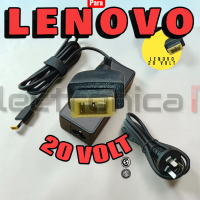 Cargador fuente notebook lenovo 20v conector amarillo square completo con cable 220v